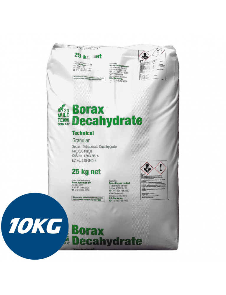 Borax, sobres con 10 g, Lab. Mercurio – KNB